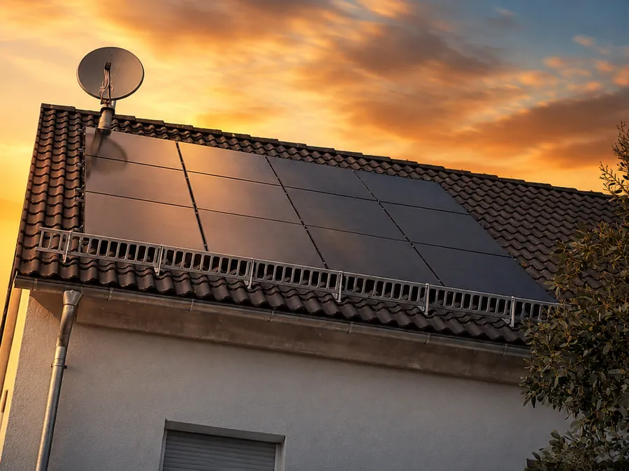 Privathaus mit Photovoltaikanlage von ELTERA, 8,9 kWp